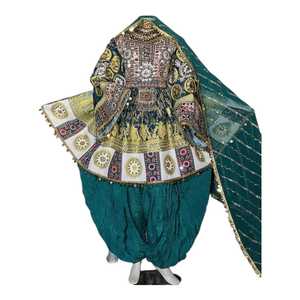 Exclusive Afghani Casual <b>Dresses</b> Traditional Festival Wear Handmade Embroidered Women's Fashion Collection - Product Image 1