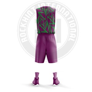 Uniforme de basket-ball de compétition en polyester, respirant, résistant et confortable, idéal pour les matchs et l'entraînement en équipe - Product Image 2