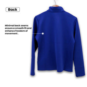 Chaqueta informal ajustada Athleisure Spandex de secado rápido para fitness y uso diario Cierre de cremallera - Product Image 5