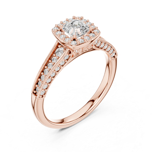 Anillo de Aniversario Solitario con Diamante Cultivado en Laboratorio, Redondo, en Oro Amarillo de 14K |   Diamante Cultivado Nuevo - Product Image 6