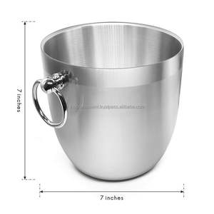 Refroidisseur à vin en acier inoxydable écologique pour le camping et les fêtes, entièrement personnalisable, finition mate, capacité 3L - Product Image 2