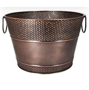 Accessoires de bar au design moderne, seau à champagne en acier inoxydable, finition noire, seau à glace pour vin et champagne pour les fêtes - Product Image 3