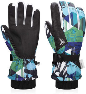 Fournisseur direct d'usine, gants de ski de qualité professionnelle, matériau et design demandés par les clients, gants de ski en cuir de haute qualité. - Product Image 1