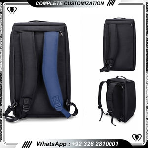 Sac de voyage en denim polyester résistant à l'eau, séparation sec/humide, logo personnalisé, sport, léger, tendance - Product Image 4