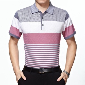 100% Cotton Custom Unisex T <b>Shirts</b> Plus Size Casual Short Sleeves with Custom Logo Breathable <b>Men's</b> Polo T-<b>Shirts</b> - Product Image 4