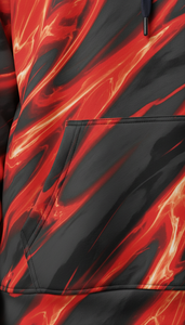 Sweat à capuche unisexe surdimensionné de qualité supérieure pour l'hiver, avec broderie et impression par sublimation intégrale, conçu pour les marques de mode streetwear - Product Image 6