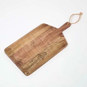 Tabla de Cortar Rectangular de Madera de Acacia Personalizada FAIZA CRAFT, Ecológica, de 1.5 cm de Grosor, Apta para Lavavajillas, Utensilios de Cocina - Product Image 1