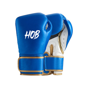 Gants de boxe d'entraînement en cuir véritable pour adultes, gants de boxe en cuir de vachette authentique - Product Image 3