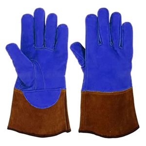 Guantes de Soldadura TIG de Alta Calidad, Cuero de Piel de Cabra, Resistentes al Fuego y a las Chispas, Protección para Manos y Brazos - Product Image 4