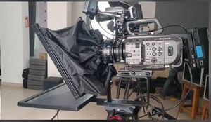 GTS Teleprompter HD Aluminum Teleprompter with for and for Interfaces-Model 12 Video Teleprompter for Professional Videos - Product Image 2