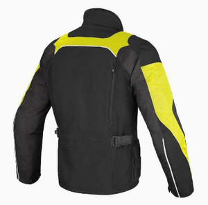 High Visibility <b>Motorcycle</b> Cordura <b>Jacket</b> Protective Textile Riding Gear for Road Safety - Product Image 2