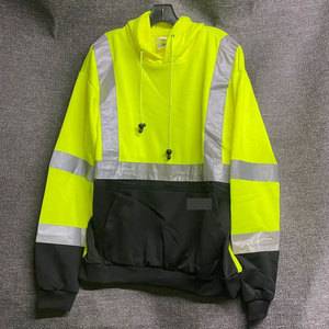 Vêtements de travail unisexes personnalisés, vêtements de travail haute visibilité, pantalons en polyester Rip-Stop, chemises, vestes, shorts, salopettes - Product Image 4
