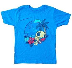 เสื้อยืดเด็กผู้ชายแขนสั้นผ้าฝ้ายพิมพ์ลายการ์ตูนนุ่มสบายๆ - Product Image 6