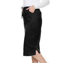 Falda Sanitaria Profesional para Mujer, Cintura Elástica, Ropa de Trabajo Médica - Product Image 3