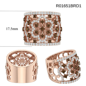 Direct Factory's High-End 18k Solid White Gold Cluster Pave Setting Natural Diamond Oval Women's Wedding Party Classic Rings - Product Image 6