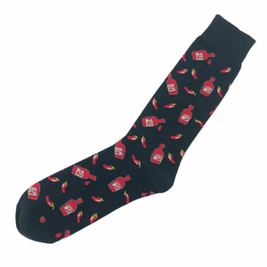Chaussettes de sport en gros d'usine, chaussettes de yoga personnalisées antidérapantes pour hommes et femmes, chaussettes de sport décontractées mi-mollet pour l'automne, basketball, football - Product Image 1
