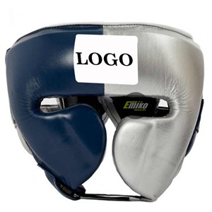 Adjustable Padded Face Protection Training Gear With Secure <b>Ear</b> <b>Cover</b> And Boxing Head Guard Sports Equipment Customized - Product Image 4