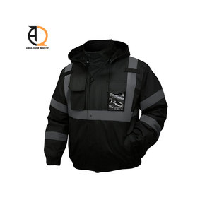 Chaqueta de Seguridad Reflectante, Ropa de Trabajo Industrial, Chaqueta de Alta Visibilidad - Product Image 4
