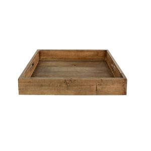 Bandeja de Madera para Servir Café, Té, Aperitivos y Comida en Cafeterías, Cocinas y Mesas - Product Image 3