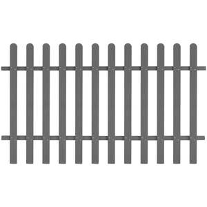 Clôture en WPC 78,7''x47,2'' – Treillis et portails durables et élégants - Product Image 1