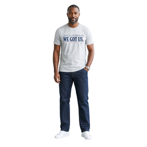 T-shirt graphique We Got Us pour hommes, en coton doux, col rond, manches courtes, vêtements décontractés à la mode pour tous les jours - Product Image 5