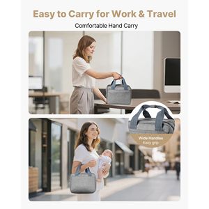 Borsa Medica Portatile per Tiralatte Compatibile con M5/M6 per Allattamento e Conservazione del Latte, Include Accessorio Impacco Ghiaccio - Product Image 3