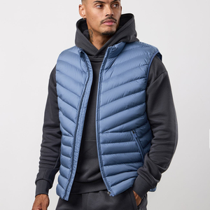 OEM Custom Logo High Quality Polyester <b>Wadding</b> Puffer Jacket Men's Trend Spring Eco-Friendly Waterproof Windproof Front Custom - Product Image 6