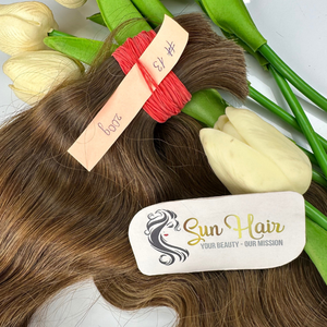 2025 Hot Trend High Quality Bulk Natural Wavy Virgin Human Hair 100% Full Cuticle Aligned SDD #13 Color Super Loose Deep Wave - Product Image 3