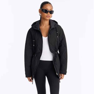 High Quality Women's <b>Jackets</b> in Crop Zipper up Style / Full <b>Sleeve</b> <b>Jackets</b> for Sale <b>Short</b> Length Winter Warm Coat - Product Image 5