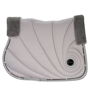 Advanced Equestrian Riders Customize Logo Dressage <b>Horse</b> Saddle Pad with Fur Professional Competition <b>Horse</b> Pad in Wholesale - Product Image 2