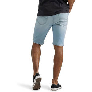 Shorts de Mezclilla Elásticos para Hombre, Corte Ajustado, Casuales, para Verano - Product Image 3