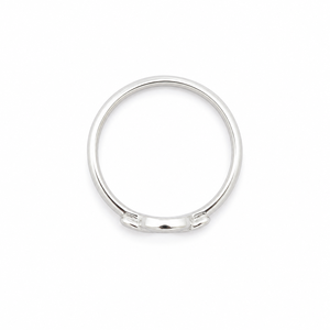 925 Sterling Silver <b>Open</b> Band <b>Ring</b> Round Zircon Pave Floral Design Women Jewelry Gift - Product Image 4