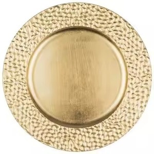 Assiette de Présentation Artistique en Laiton Créative pour Mariages, Fêtes, Restaurants, Hôtels et Banquets - Product Image 5