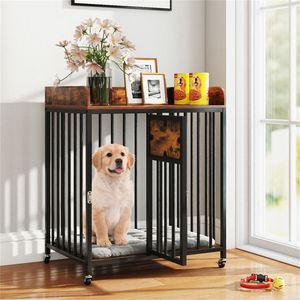 Cuccia per Animali Domestici XXL Impermeabile da Esterno con Ruote Bloccabili e Tubi Metallici Rinforzati per Cani di Piccola Taglia - Product Image 2