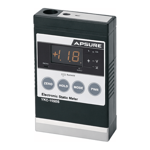 Compteur statique portable avec écran LCD et mesure de l'équilibre ionique pour usage en laboratoire - Product Image 1