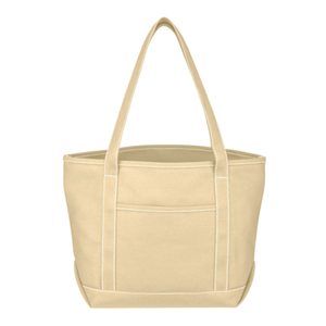 Sac fourre-tout en coton bleu marine pour croisière, réutilisable, écologique, avec poche frontale longue, surpiqûres contrastées, logo personnalisé, vente en gros, cadeau en vrac - Product Image 3