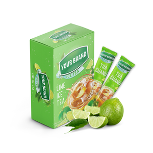 Factory Price Organic Lemon Powder Instant Tea Drink Refreshing Tea Blend Quick Preparation Lemon <b>Iced</b> Tea Custom Packaging - Product Image 2