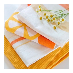 Cheap Cotton Plain Decorative Cleaning Custom Dish <b>Cloth</b> Tailor Made Digital Print Drying Wash <b>Kitchen</b> Towel Set At Bulk Price - Product Image 6