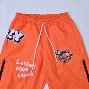 Nylon Polyester Material Casual Jogging Trouser for Men Women with Custom Design Pants Mens MRI Made Letter Decorated <b>Waterproof</b> - Product Image 5
