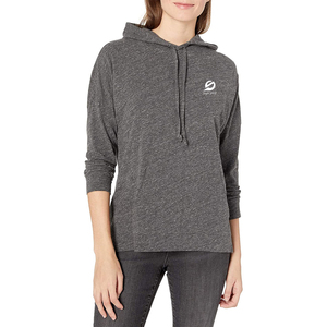 เสื้อฮู้ดดี้ผู้หญิง น้ำหนักเบา ระบายอากาศได้ดี เป็นมิตรกับสิ่งแวดล้อม กันลม สีพื้น สวมใส่สบายๆ แขนยาว - Product Image 1