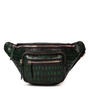 Sac banane unisexe en nylon Econex Sports avec sangle arquée détachable, fermeture éclair, étanche, souple, pochette de chasse 20-36L, minimaliste - Product Image 1