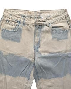 Pantalones Cortos de Mezclilla para Hombre con Logotipo Personalizado, Lavado Ácido, Alta Calidad, Casuales, con Botones Metálicos, de Algodón Transpirable, Tallas Grandes, Estampados - Product Image 2