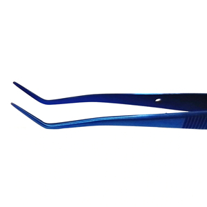 Pinzas Dentales London College de Color Azul, Antideslizantes y Resistentes a la Corrosión, Herramientas de Diagnóstico de Acero Inoxidable para Dentistas - Product Image 6