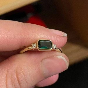 Handmade Sterling Silver <b>Turquoise</b> <b>Ring</b> IGI Certified Finger Jewelry Vintage Healing Minimalist Boho Wholesale Hari Om Creations - Product Image 3