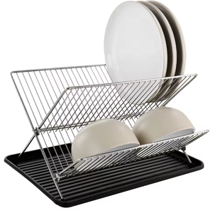OEM/ODM <b>Kitchen</b> <b>storage</b> metal dish rack foldable dish rack VietNam - Product Image 4