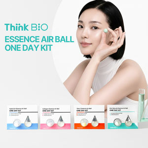[Think Bio] Kit Capsule Airball One Day pour le visage : Raffermissant, Réducteur de pores, Hydratant, Éclaircissant, Affinant la peau, à l'acide hyaluronique - Product Image 1