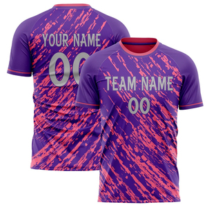 Unisex Fitted Sleeveless Tennis <b>Top</b> Purple Pink Camouflage Sublimated Print Moisture Wicking Polyester Crew Neck Summer Apparel - Product Image 3