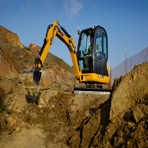 รถขุดขนาดเล็ก JCB แบรนด์ประสิทธิภาพสูง พร้อมมอเตอร์ปั๊ม เครื่องยนต์ เกียร์บ็อกซ์ เกียร์ PLC ออกแบบมาเพื่อการขุดและตักที่รวดเร็ว - Product Image 6