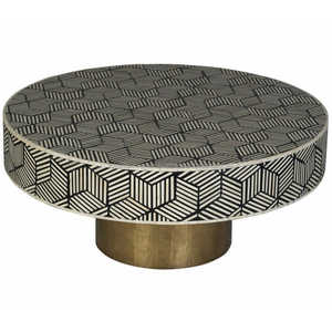 La mejor mesa con incrustaciones de hueso con muebles con incrustaciones de hueso de estilo marroquí a un precio muy barato de Royal Decore Mart - Product Image 1