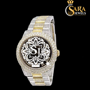 VVS Moissanite นาฬิกาฮิปฮอปประดับเพชรกรอบสแตนเลสทรงสี่เหลี่ยมหรูหราปรับแต่งได้ตามต้องการ - Product Image 4